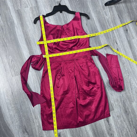 NWT Lette Red Cocktail Midi Dress Size S - Picture 13 of 15